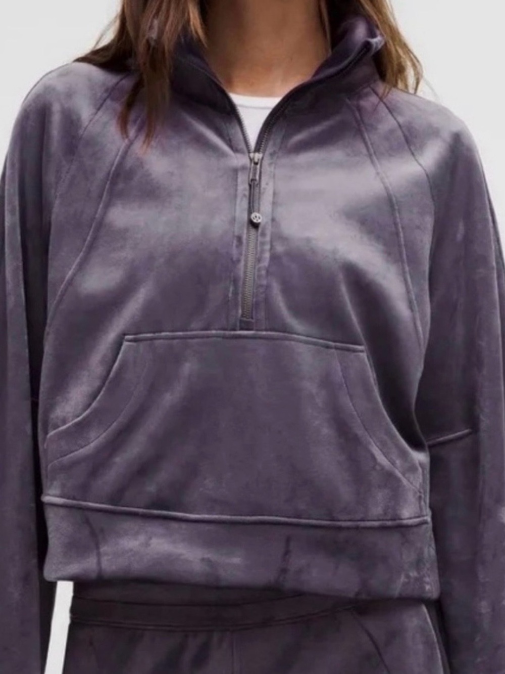 Lululemon  Scuba Oversized  Funnel-Neck Half Zip